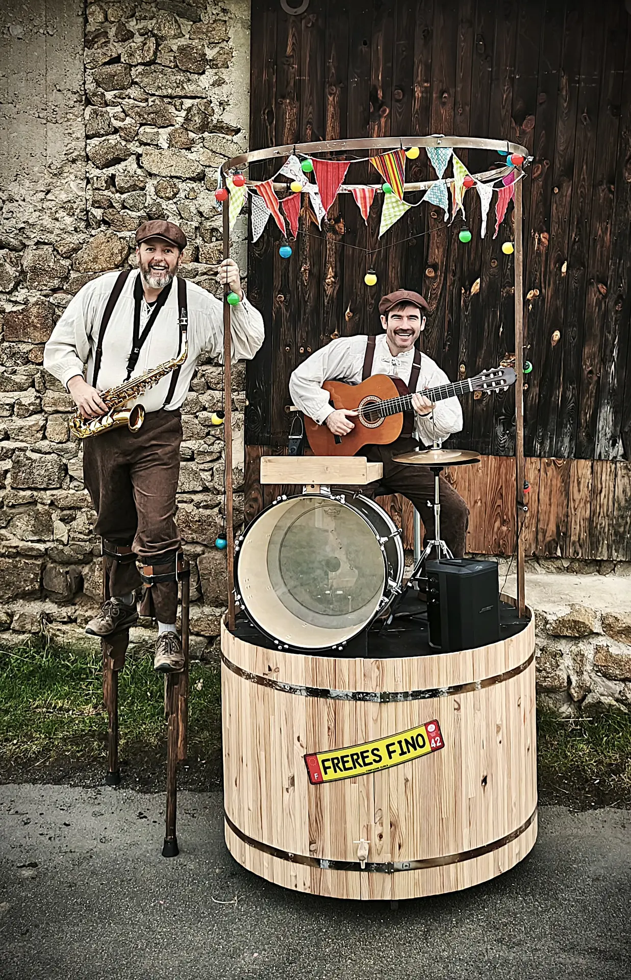 Partenariat Marathon de la Bière - Spectacle - Frères Fino_Saint-Étienne-le-Molard