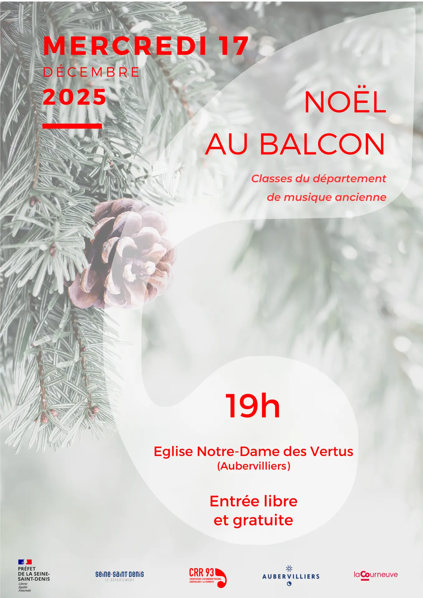 Concert  - Noël au balcon_Aubervilliers