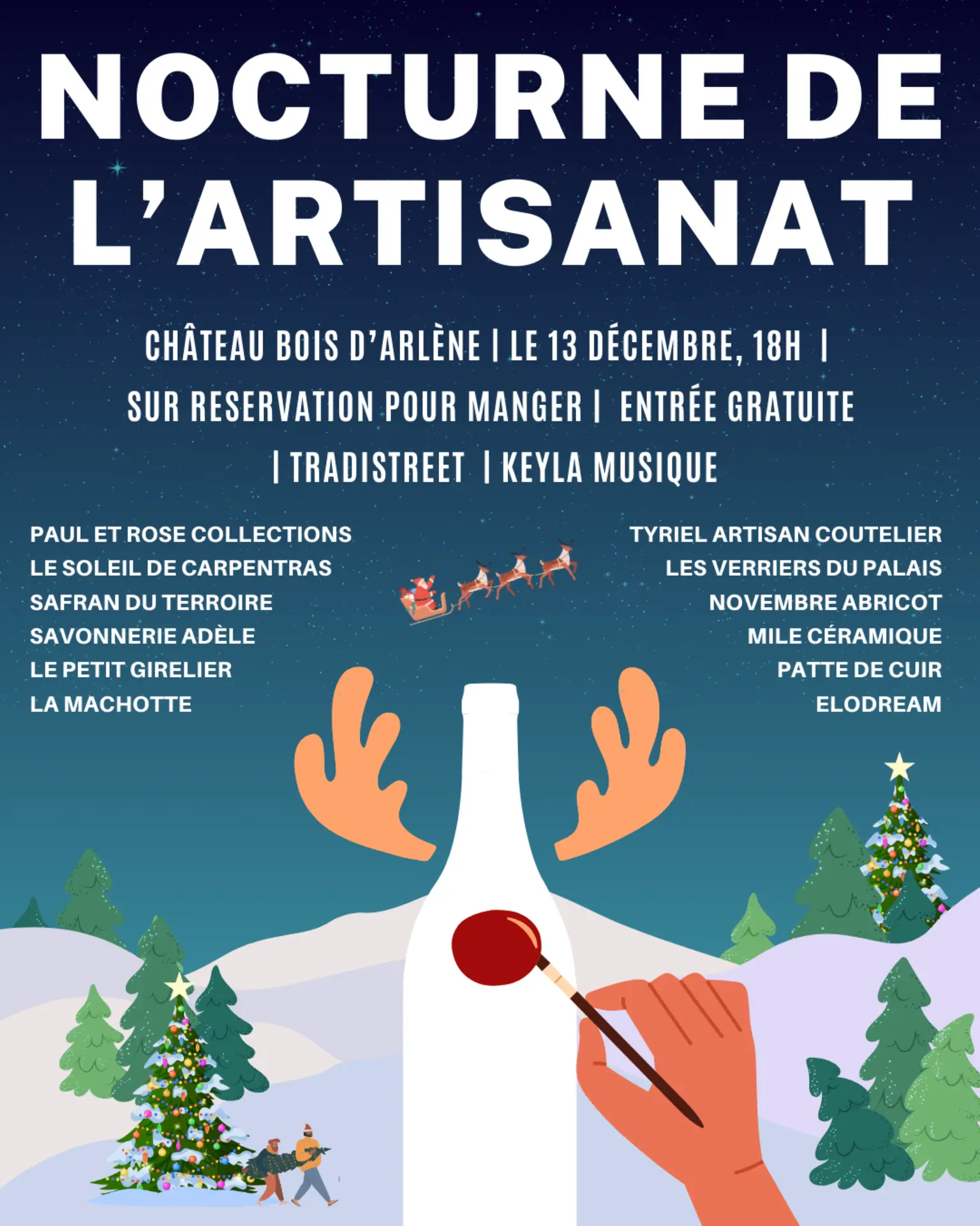 Nocturne de l'artisanat_Sarrians