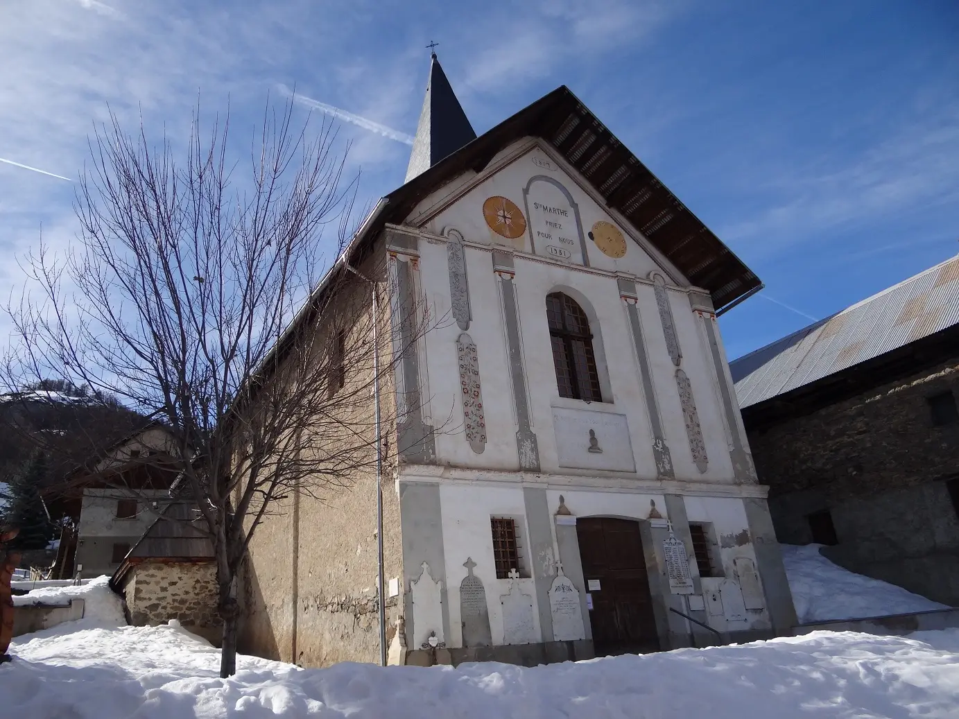 Église Sainte-Marthe à Puy-Saint-Vincent