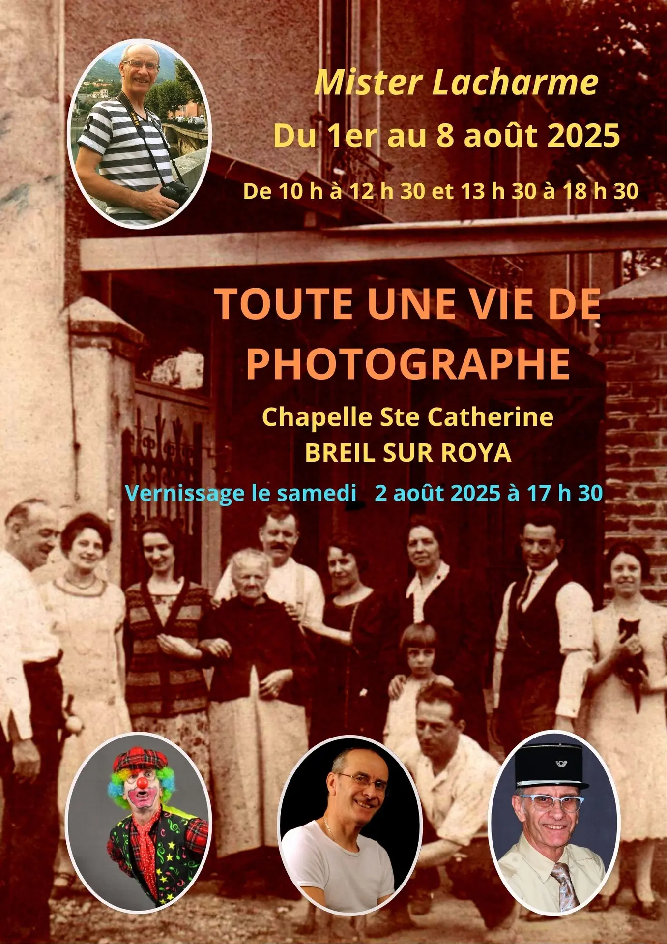 Exposition photographies et peintures par Jean-Jacques Lacharme