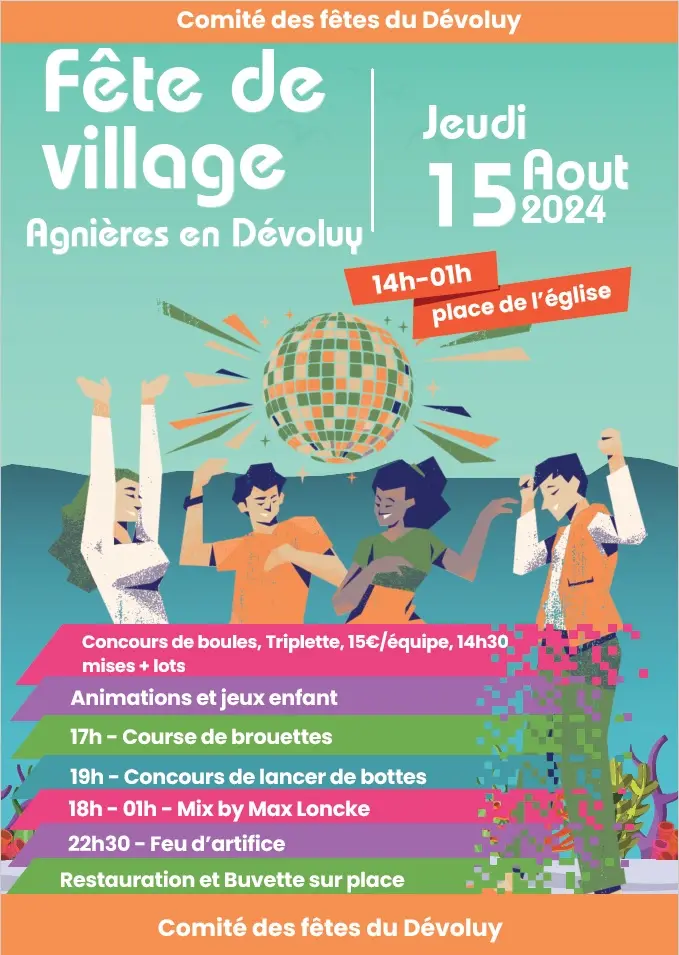 Fête du village du 15 août