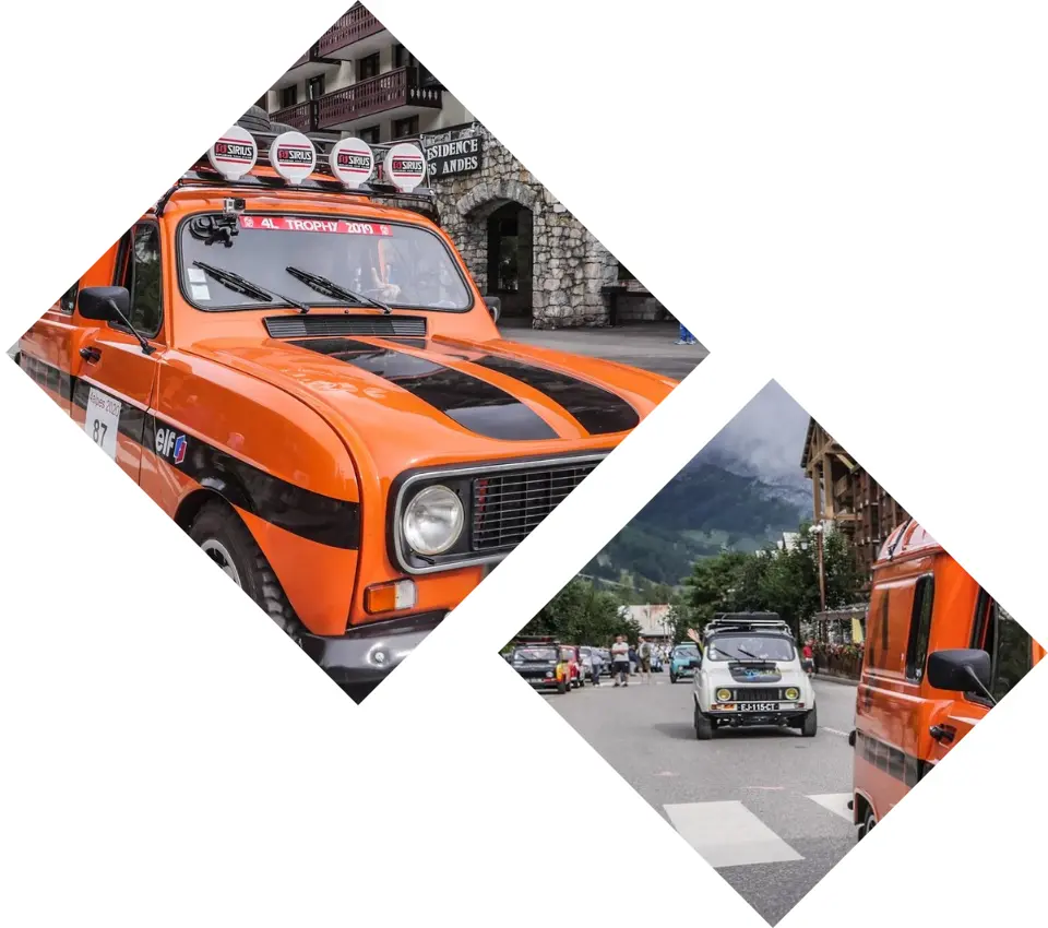 Photo paysage - Passage du Rallye 4 ALPES