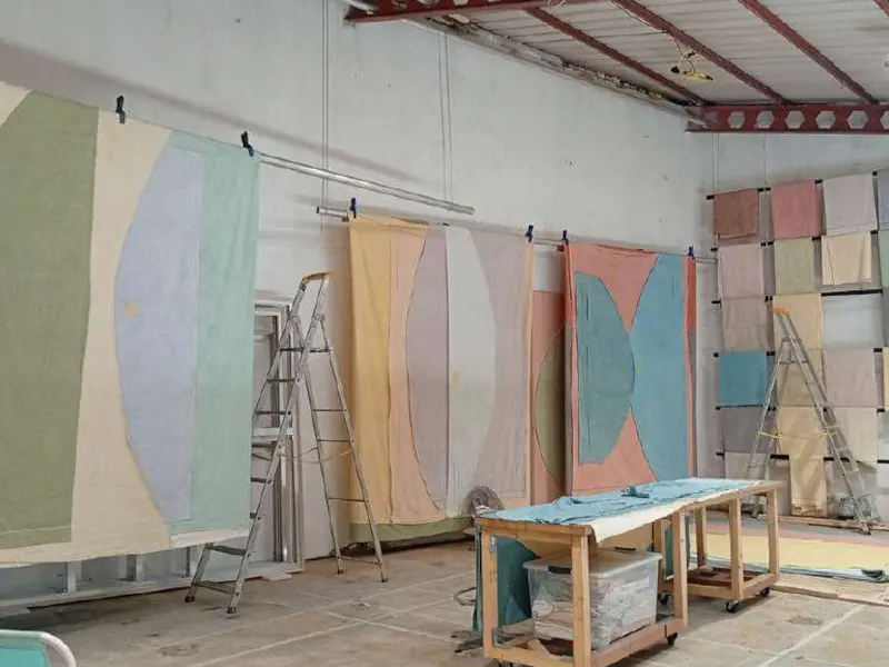 Vue d'atelier © Adrien Vescovi