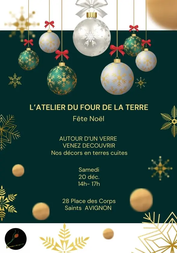 L'Atelier du Four de la Terre fête Noël_Avignon