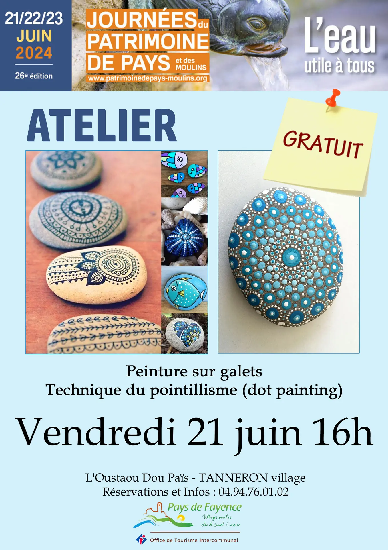 les ateliers du vendredi à l'Oustaou