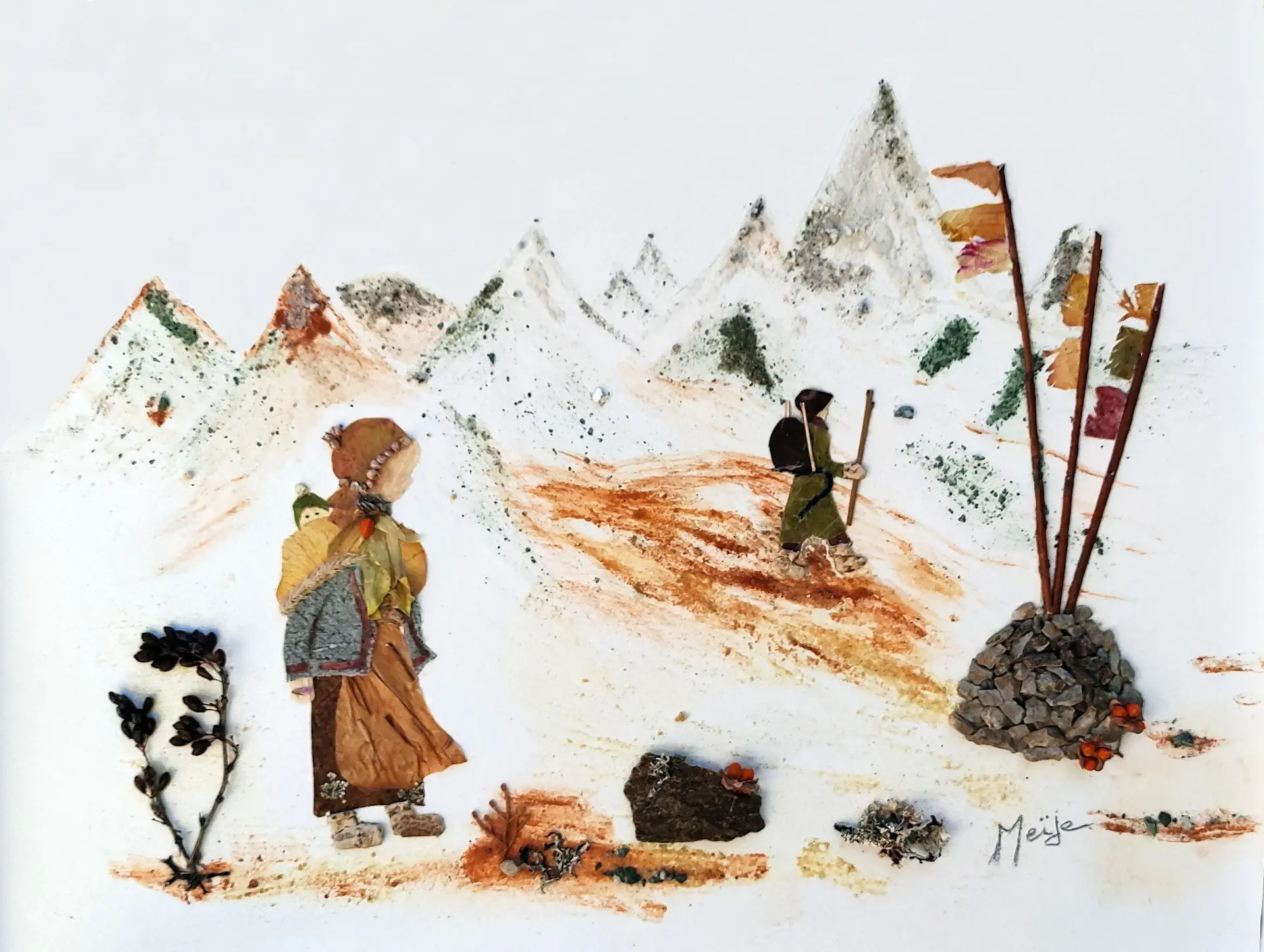 Thibétaine et l'enfant