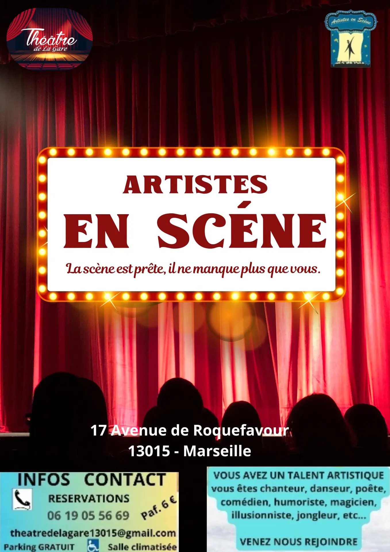 Scène ouverte au Théâtre de la Gare