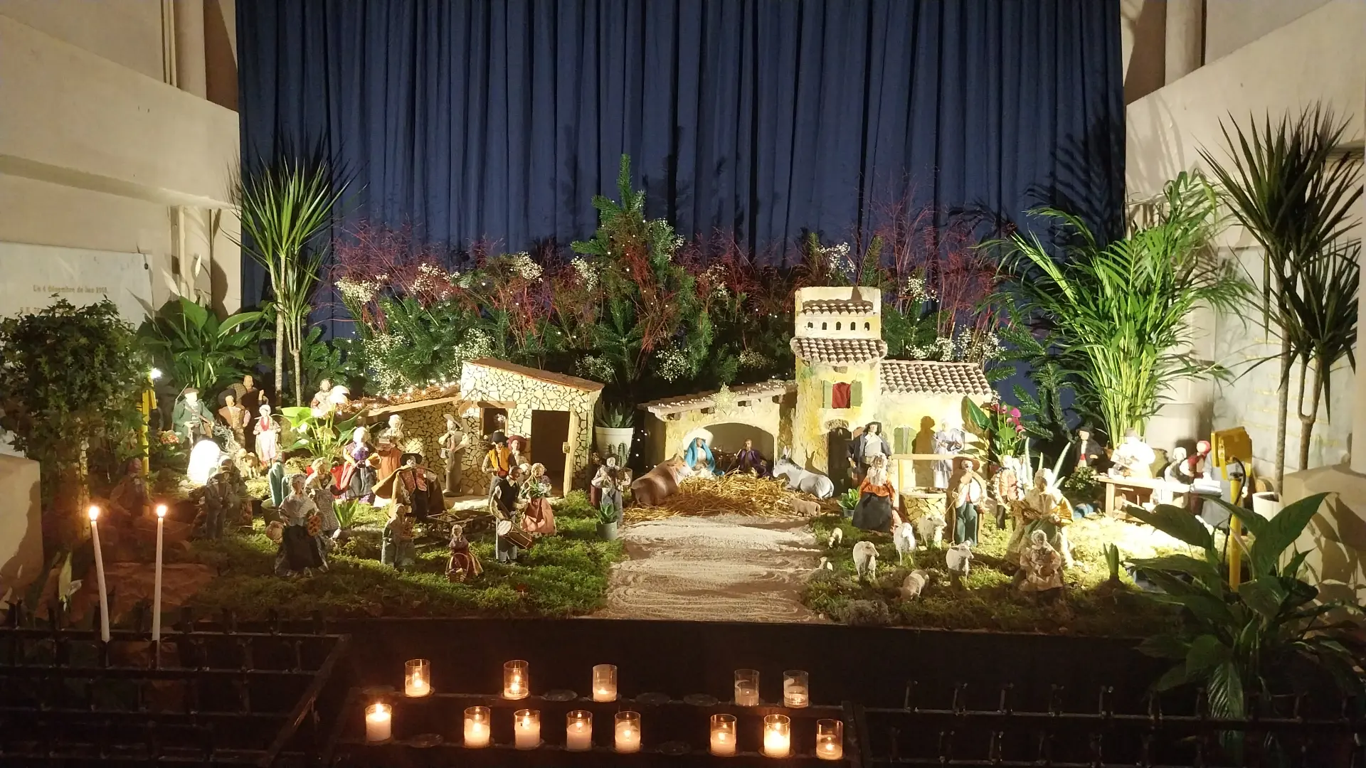 La crèche de Noël aux Réformés