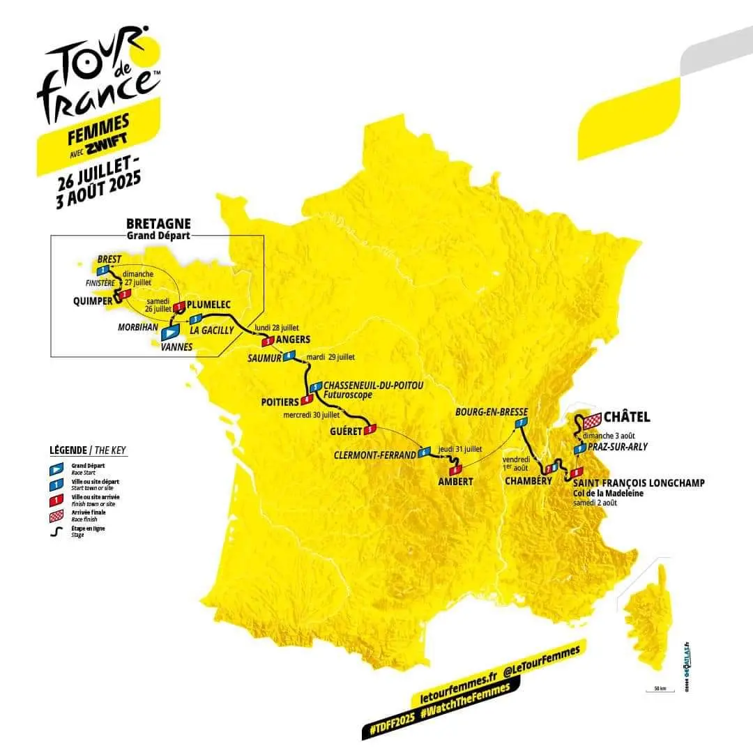Carte du parcours