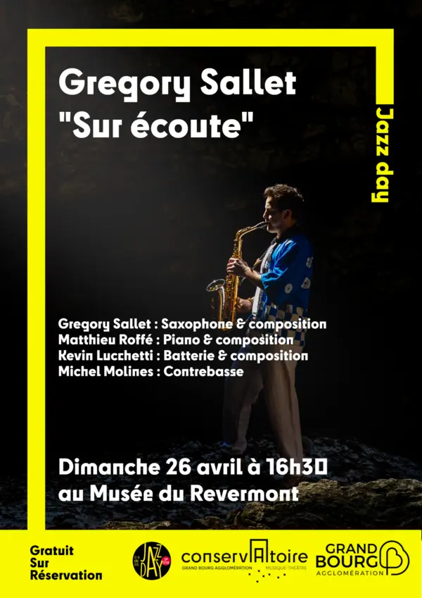 Affiche Gregory Sallet « Sur écoute »