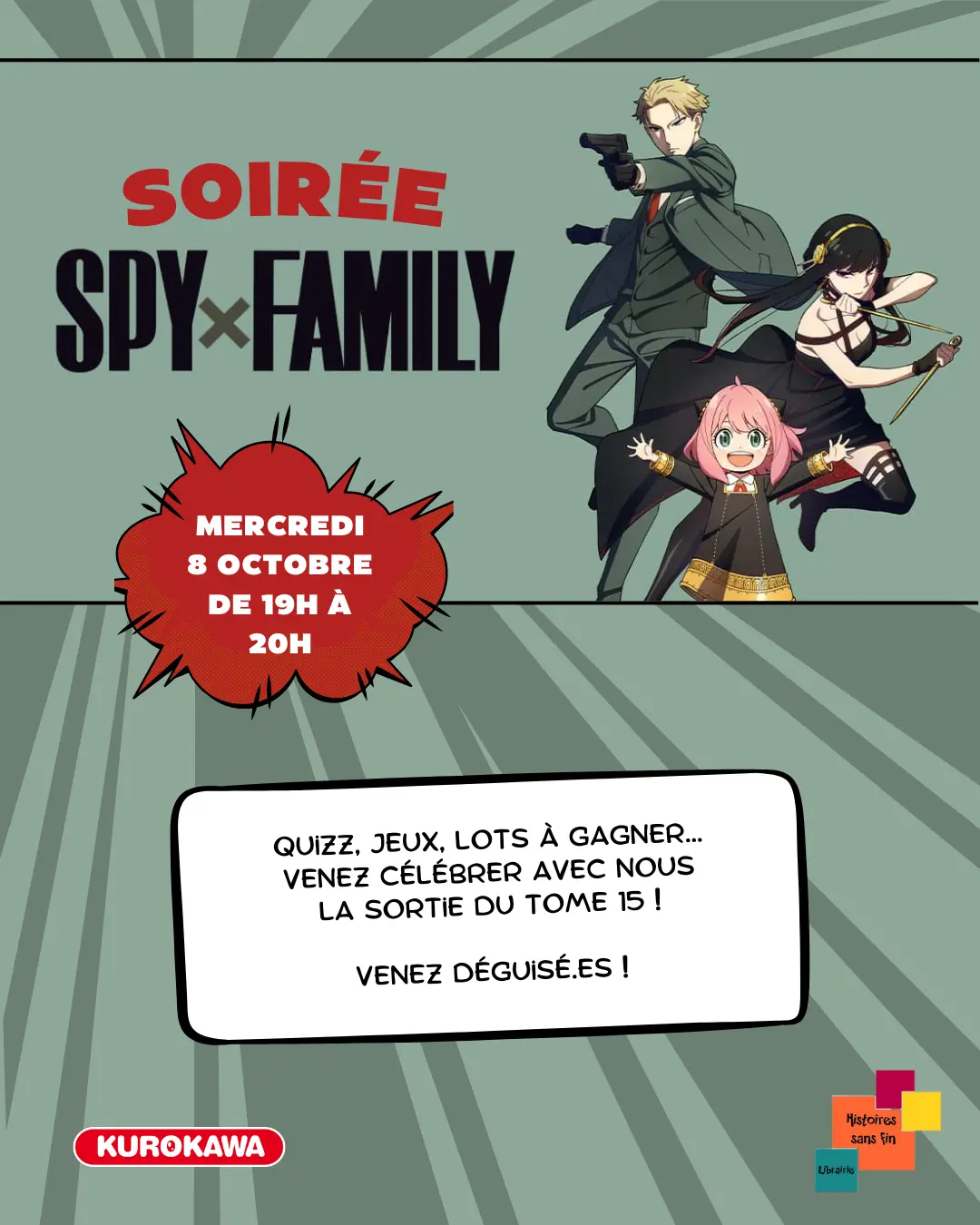 Soirée Spy x Family