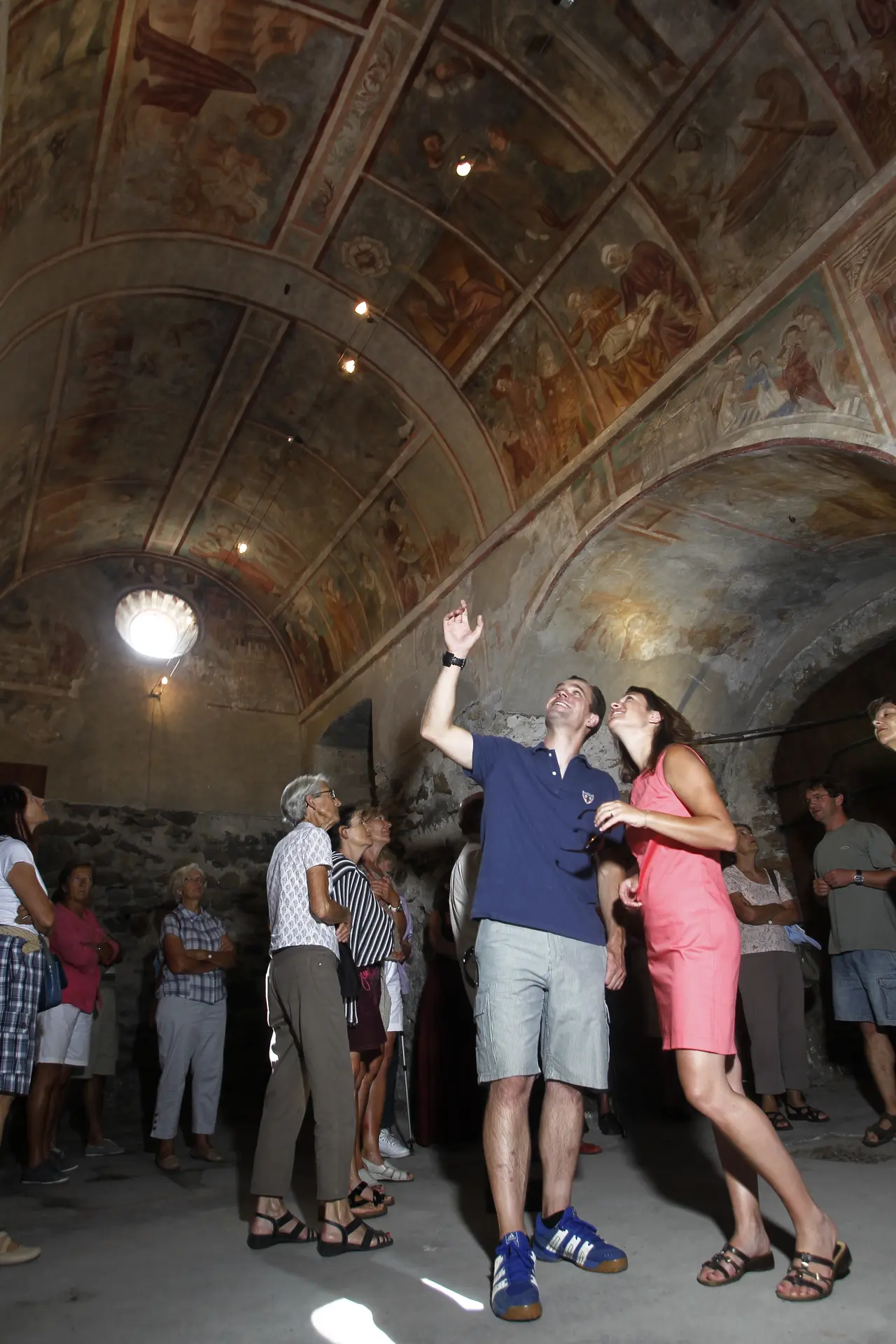 visite commentées des fresques de saint Martin