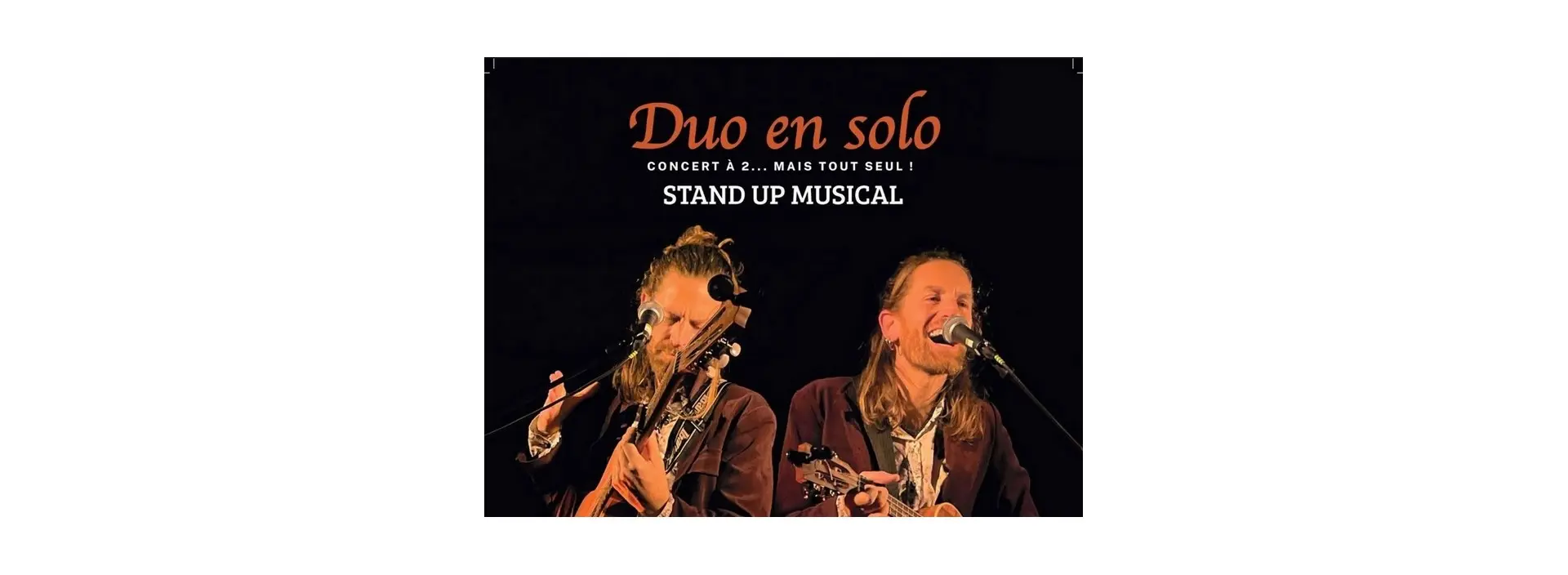 Vignette Musikalische Stand-up-Show „Duo en solo“ in Aureille 10.09.26