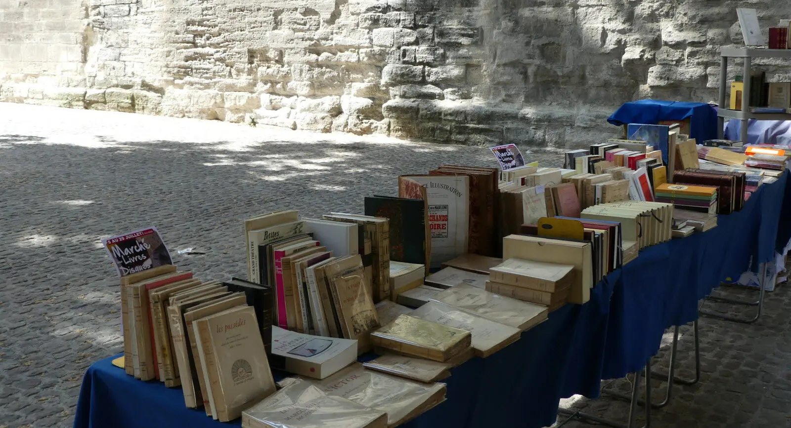 Marché aux livres du Festival d'Avignon_Avignon