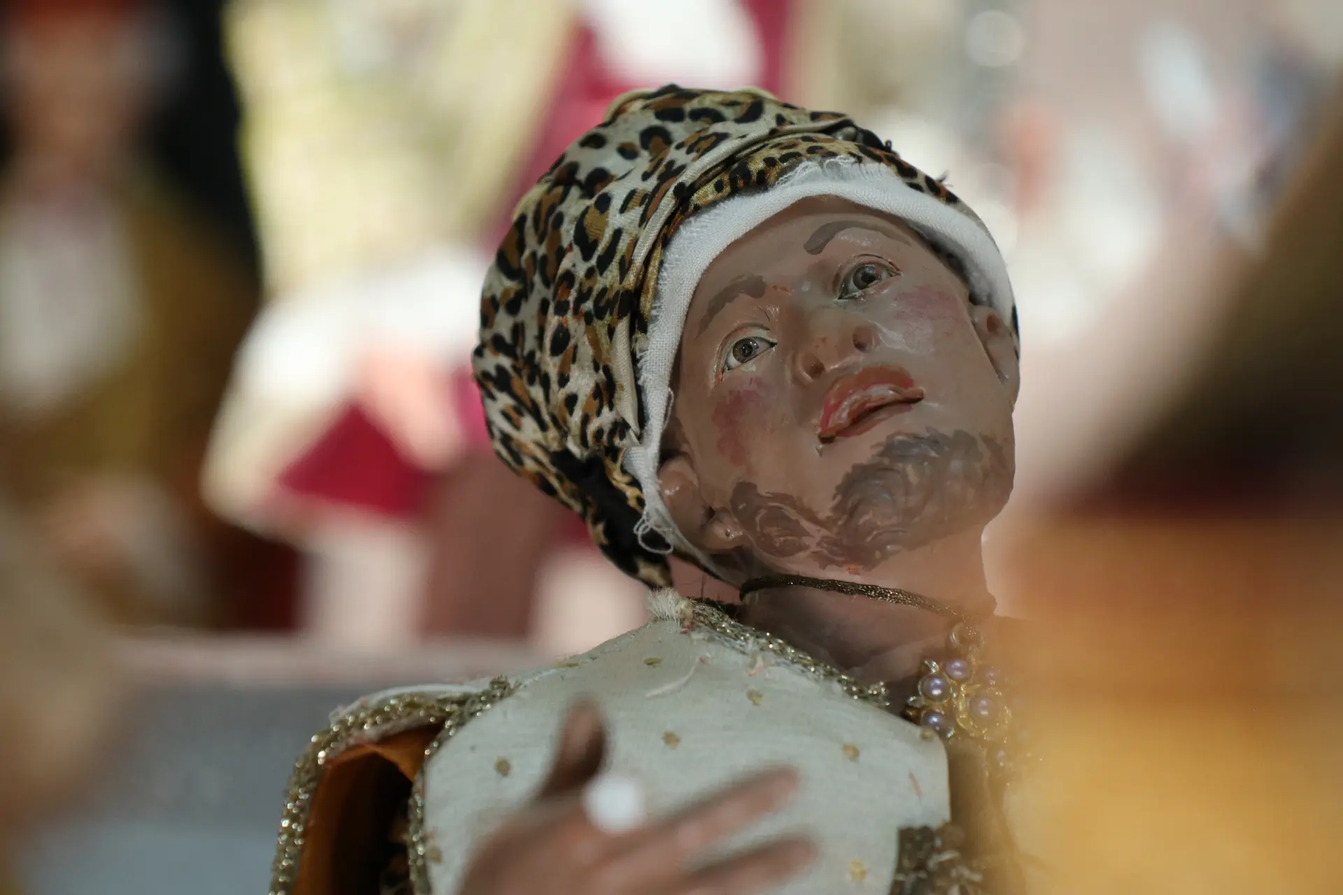 La Crèche napolitaine de Christian Léandre Ganga - Gassin - https://gassin.eu/creche