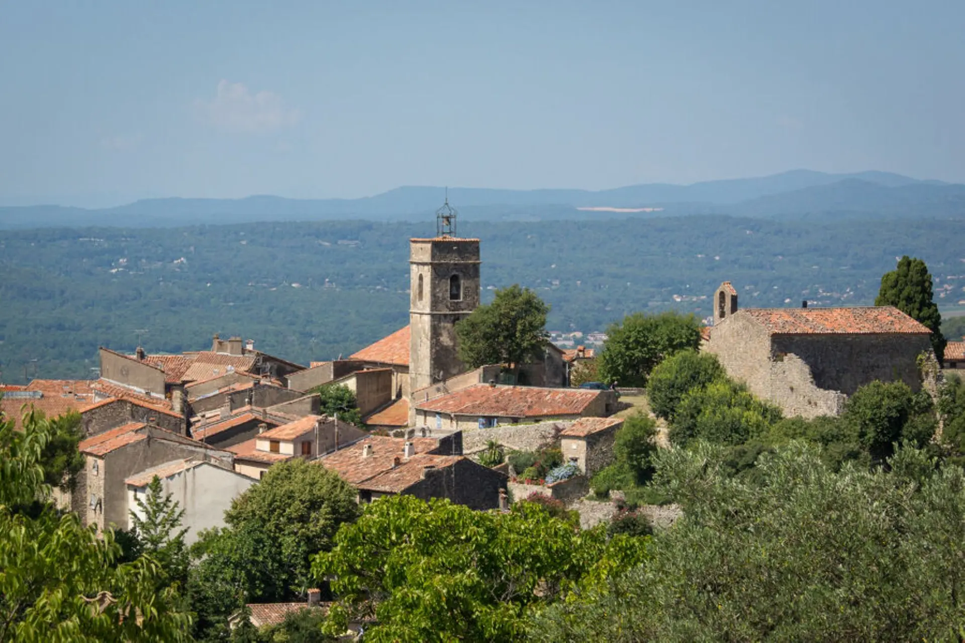 Montauroux, vue générale