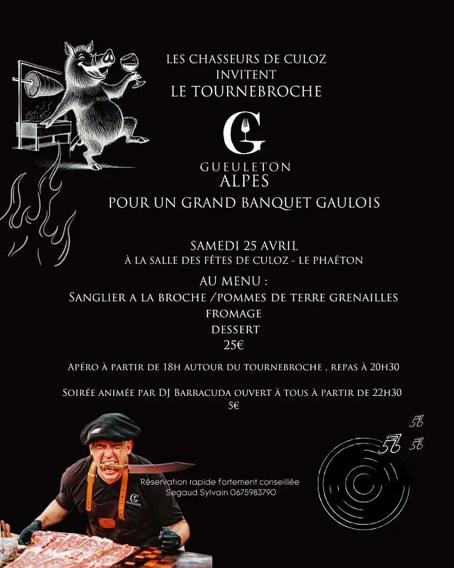 Grand banquet gaulois_Culoz-Béon