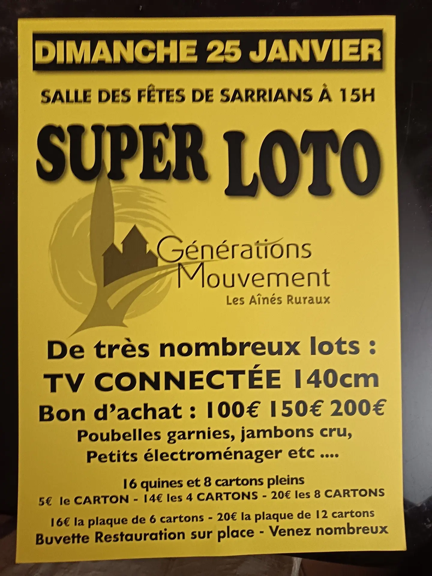 Loto Génération Mouvement_Sarrians