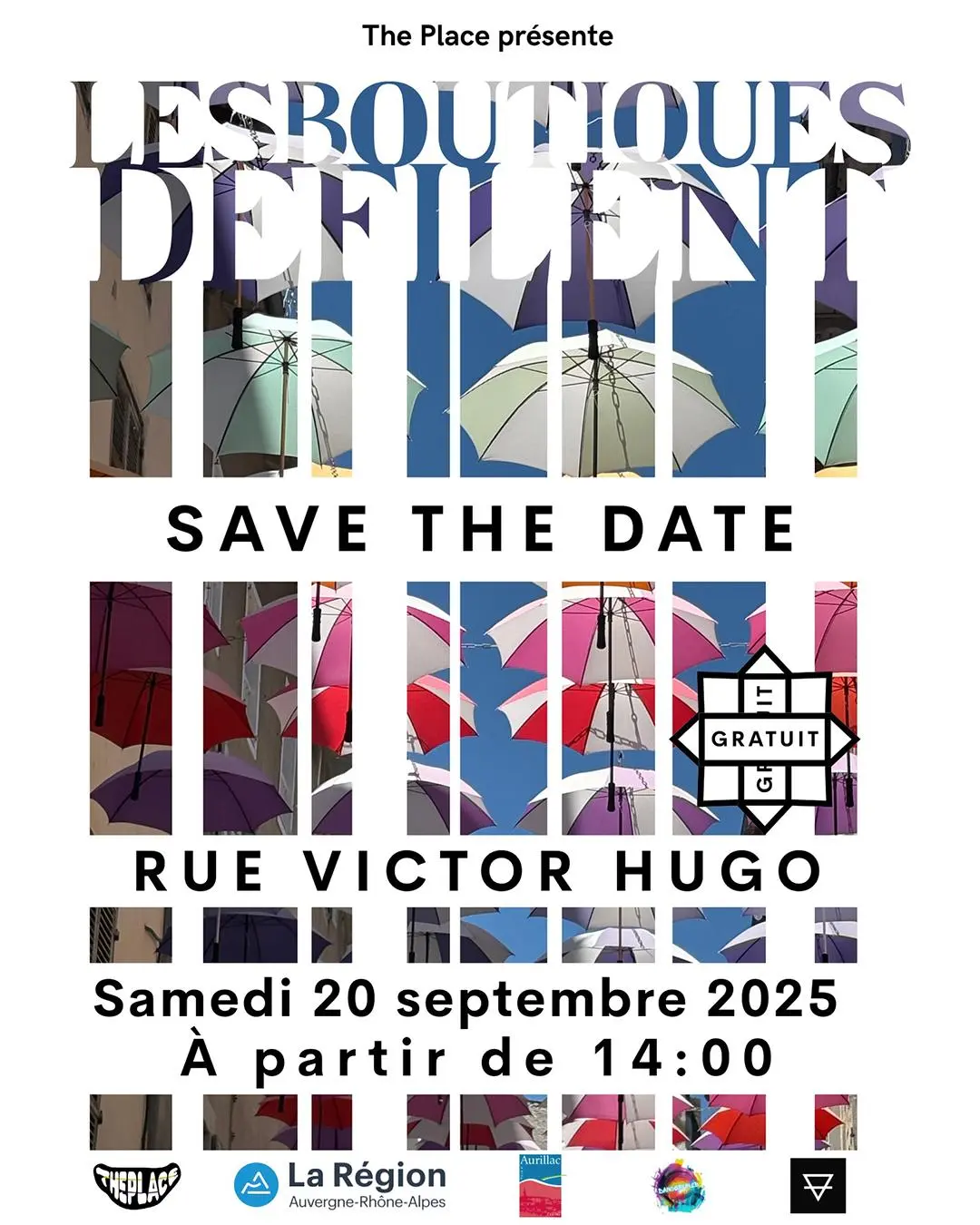 Les boutiques défilent