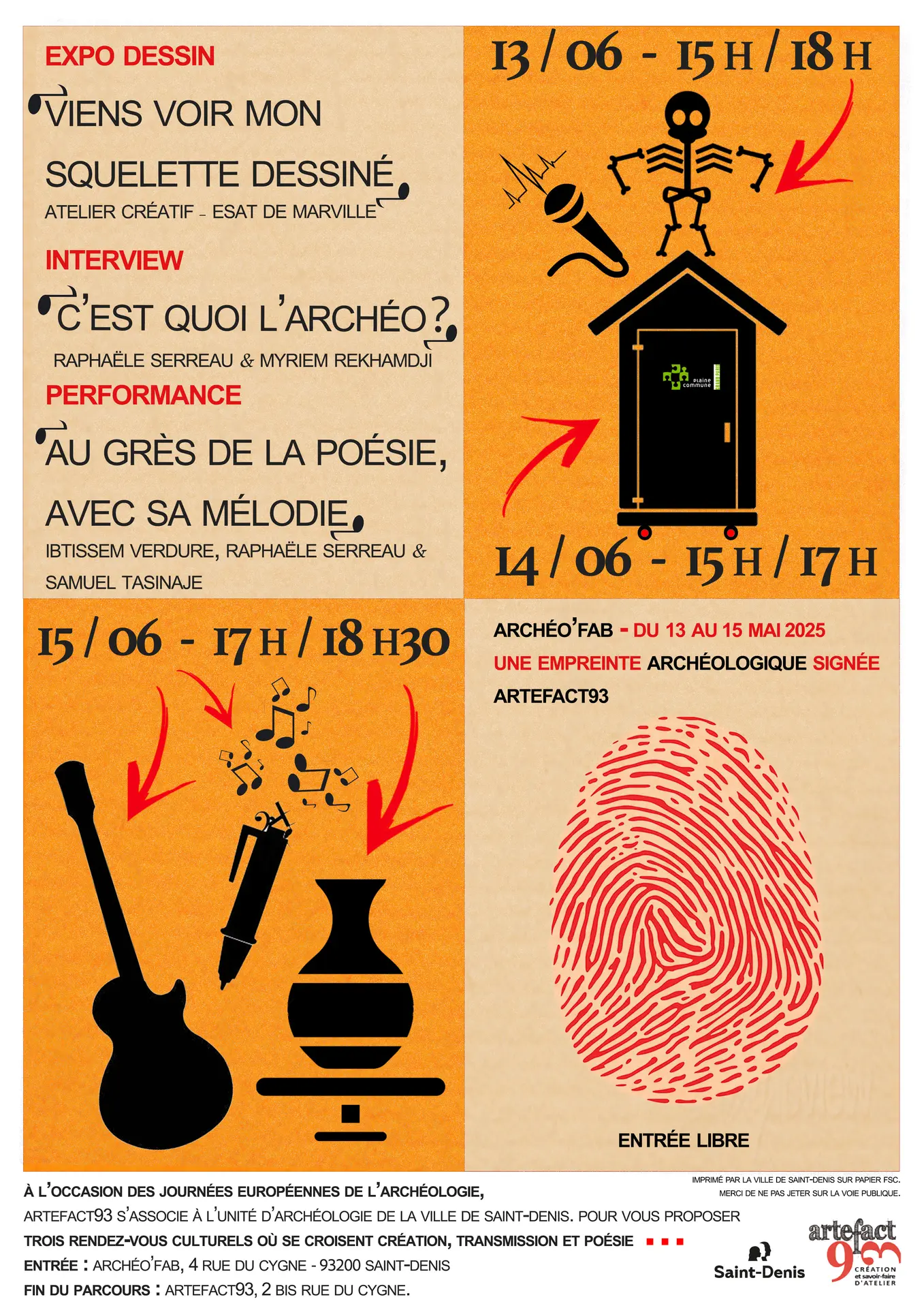 Evènement - Archéo'fab_Saint-Denis