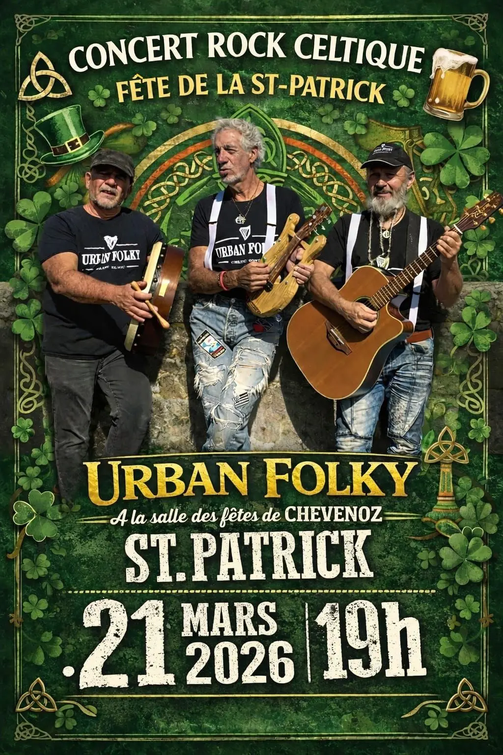 Affiche Saint-Patrick Chevenoz