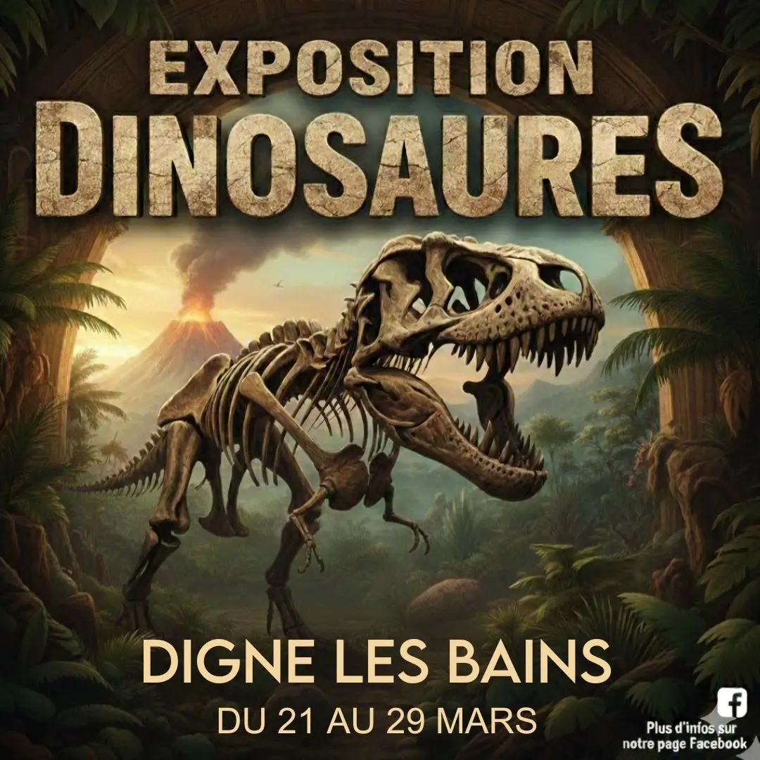 Exposition de dinosaures
