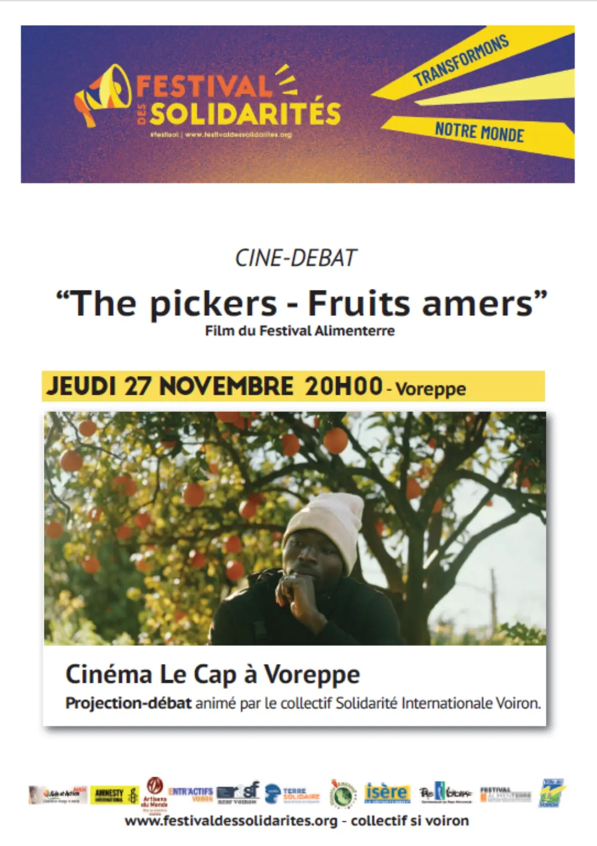 Ciné-débat : The pickers - Fruits amers