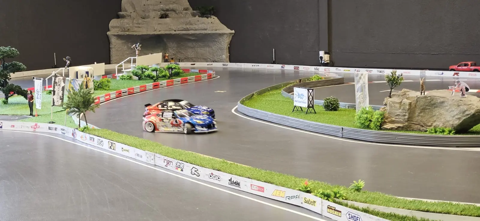 circuit de drift radiocommandé