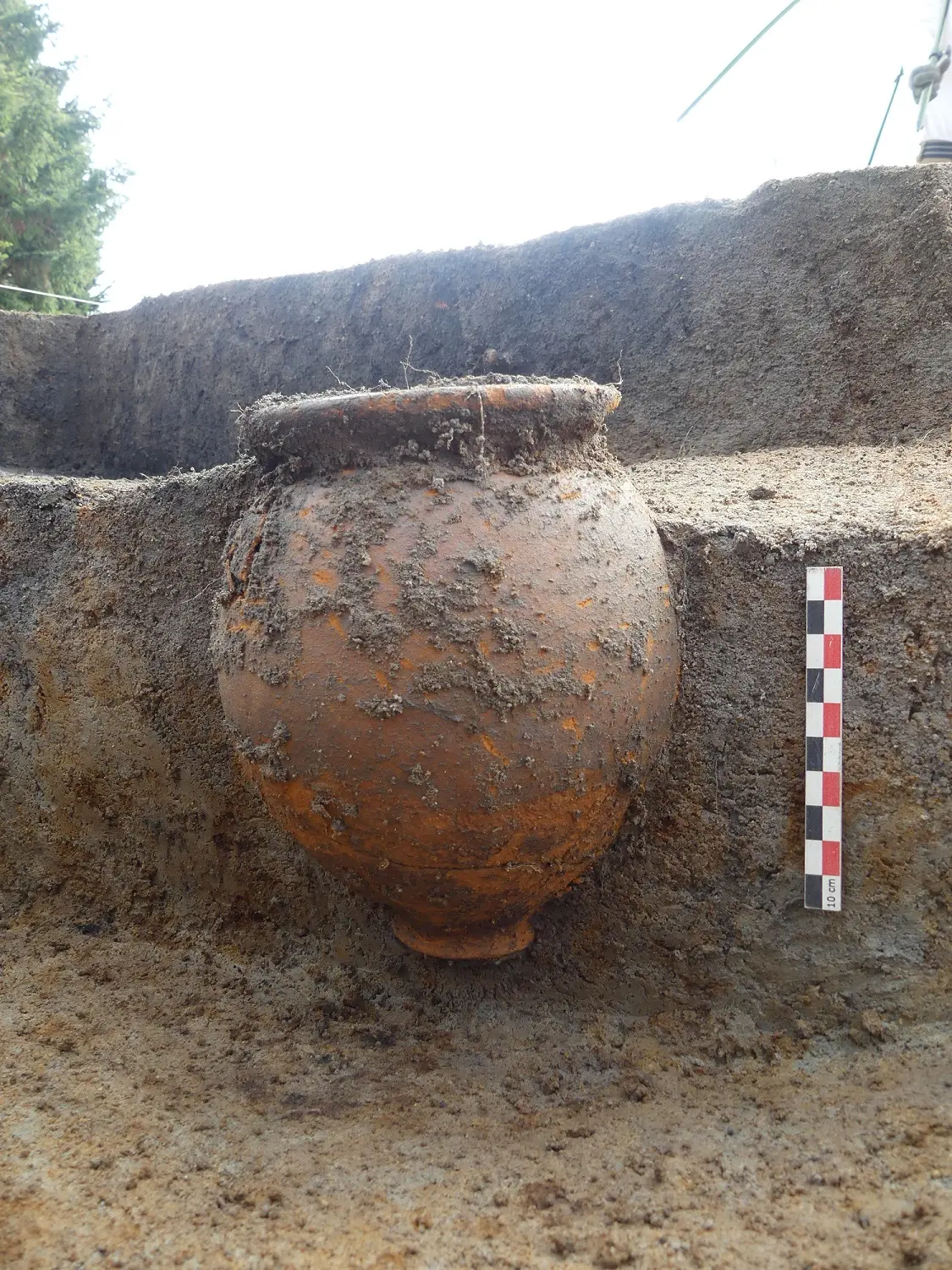 Bûcher funéraire_ fouilles Evéha rue Duchasseint