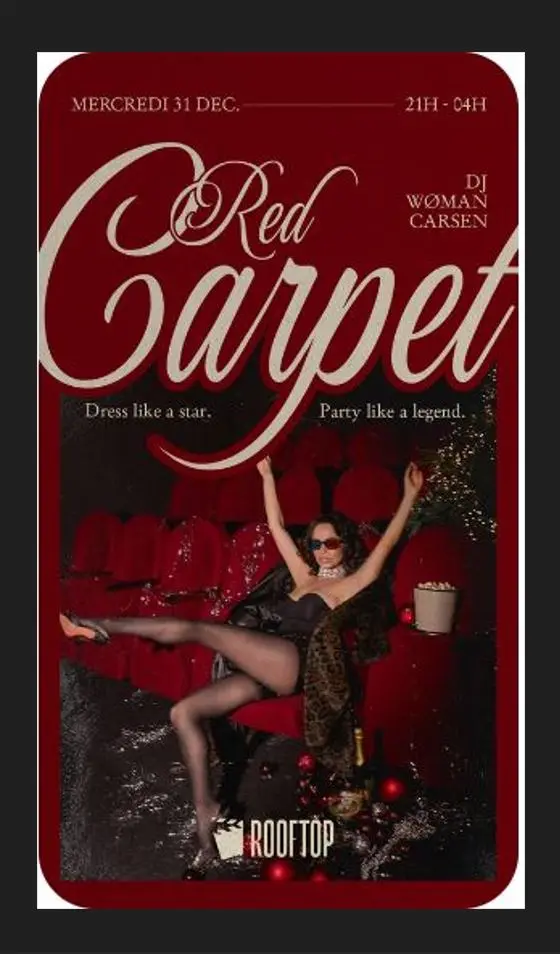 Réveillon de la St Sylvestre au Rooftop R2 les Terrasses du Port