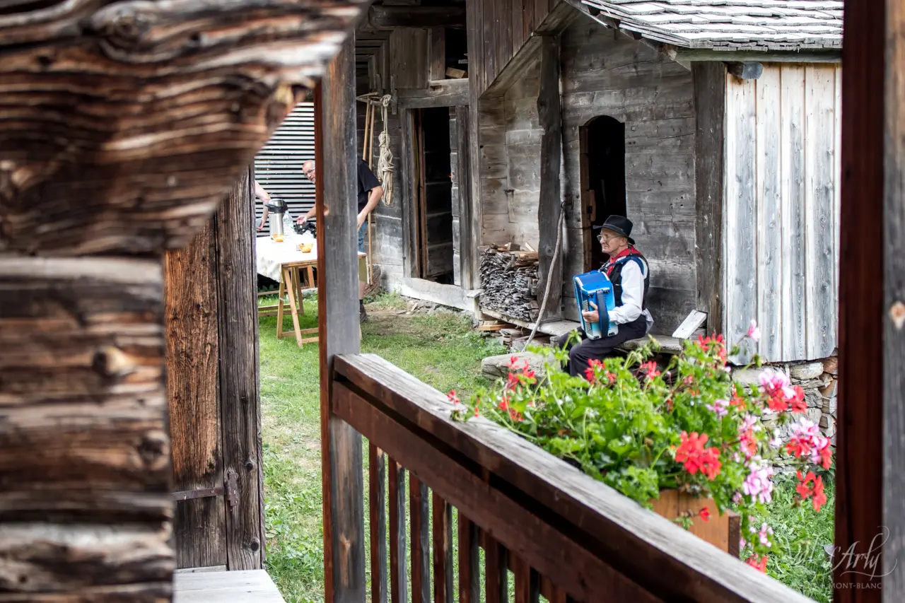 Ambiance savoyarde à l'accordéon