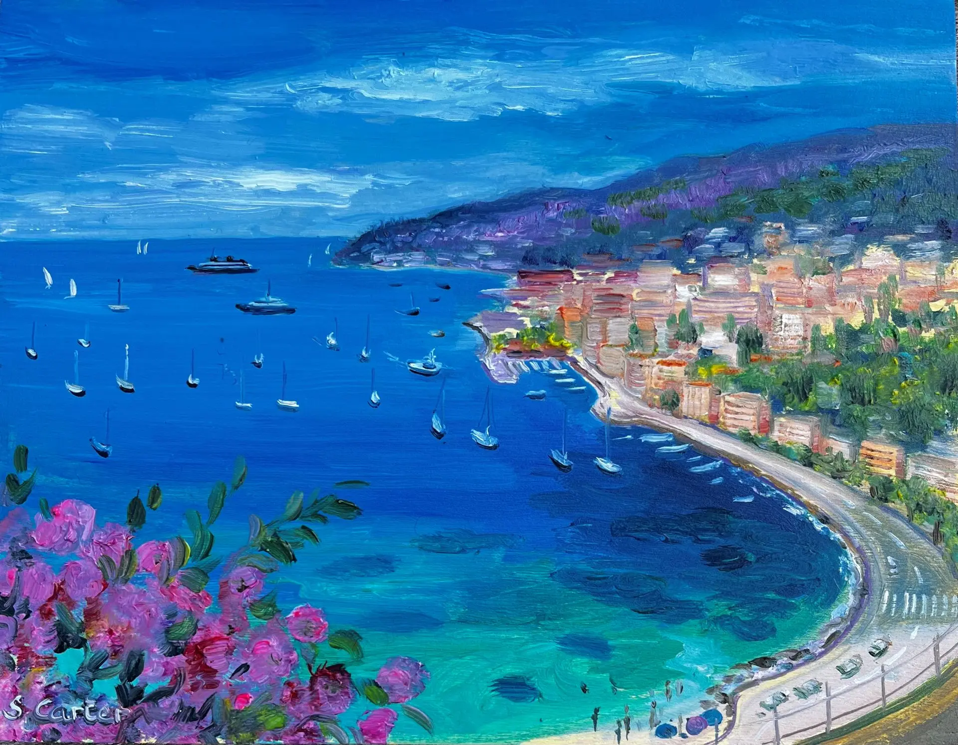 Exposition Portraits de notre région de Sylvie Carter_Saint-Paul de Vence