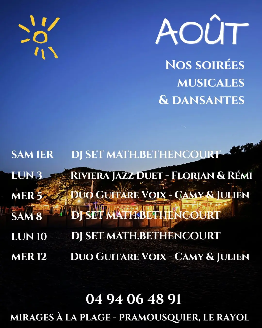 Soirée musicale & dansante