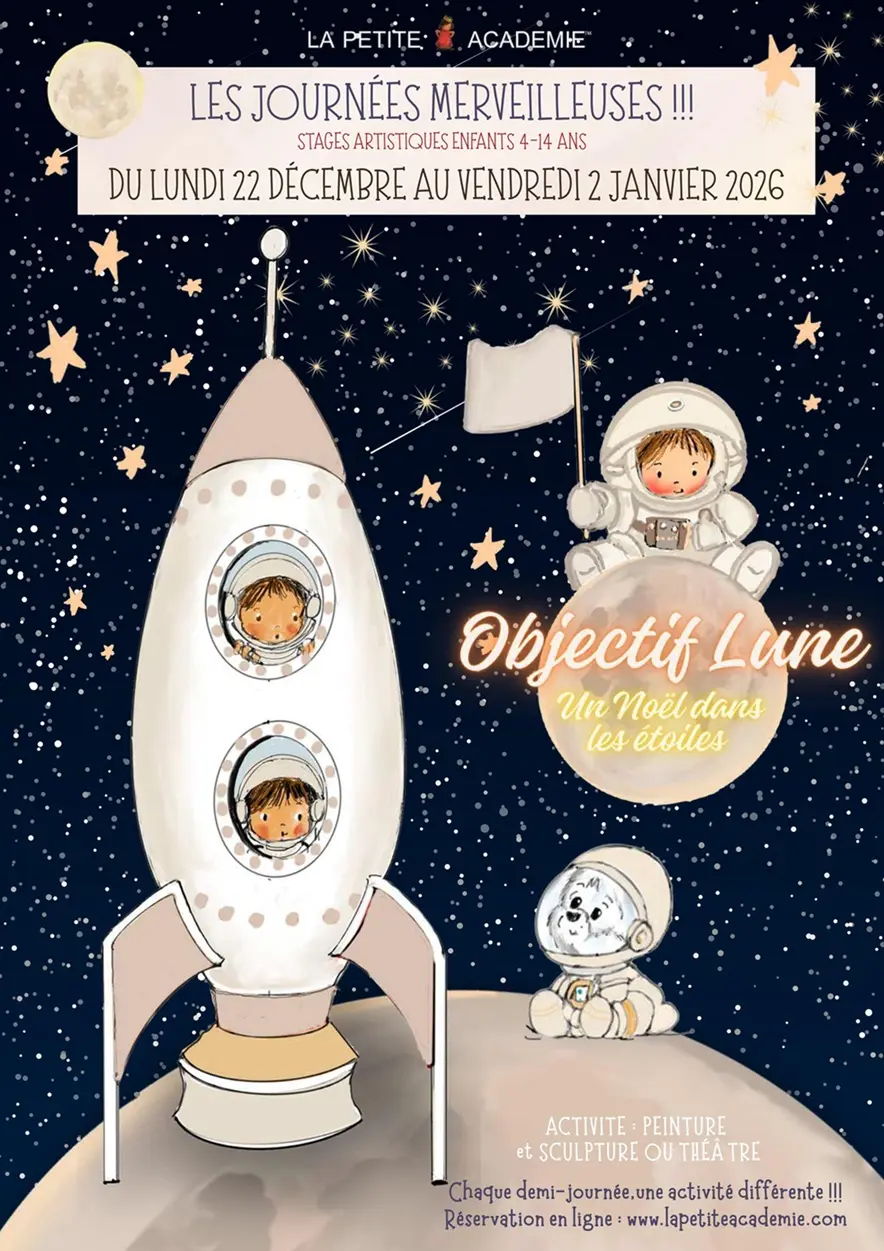 Les journées merveilleuses - Stages artistiques jeune public à La Petite Académie_Avignon