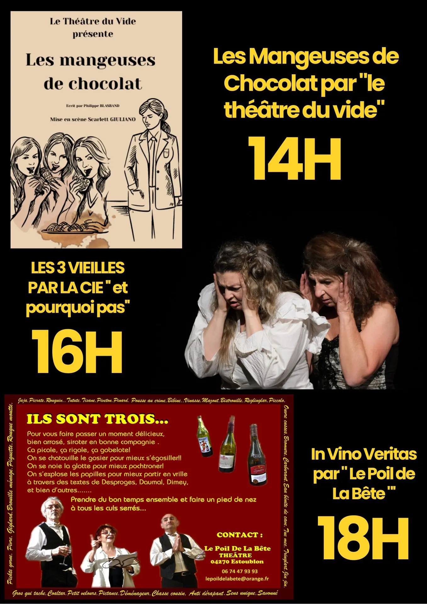 Après-midi théâtre à La Bastidonne_La Bastidonne