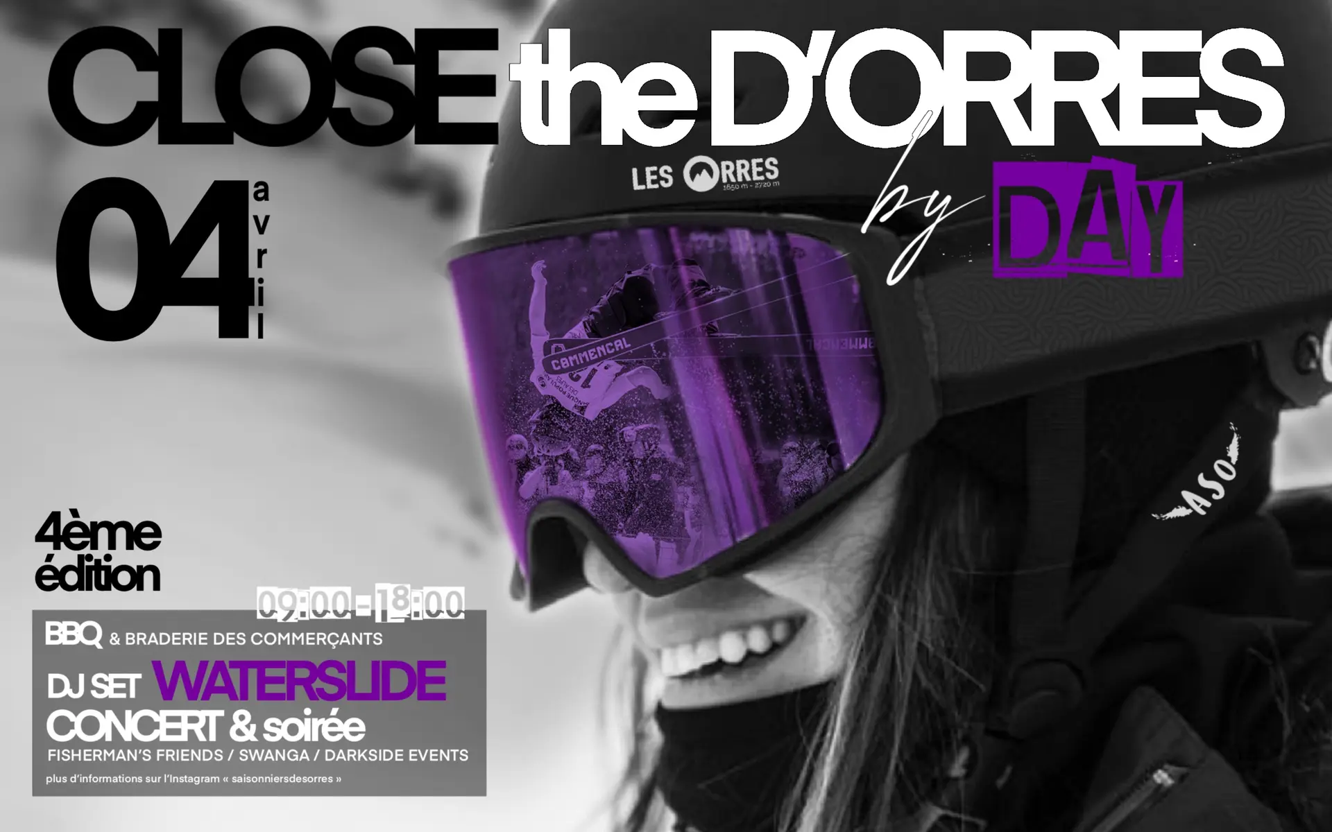 Closing hiver -  Close the d'Orres_Les Orres