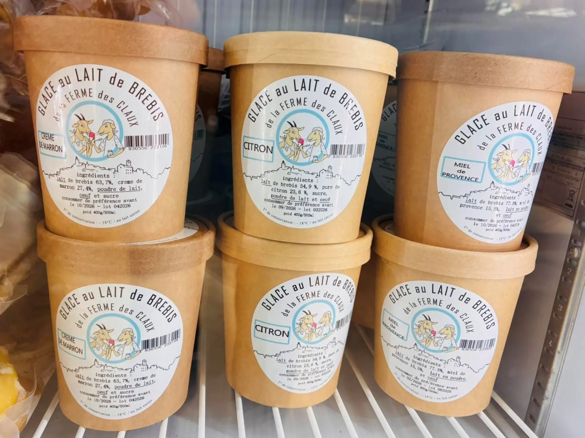 glace de la Ferme des Claux