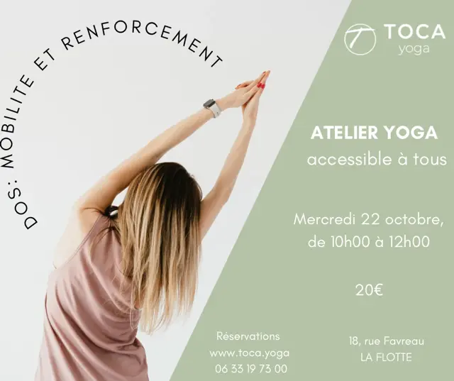 Yoga-Workshop – Rücken: Beweglichkeit und Kräftigung_La Flotte
