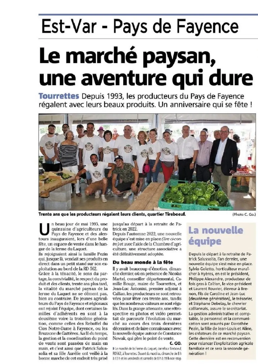 Article Var Matin du 14 06 2023