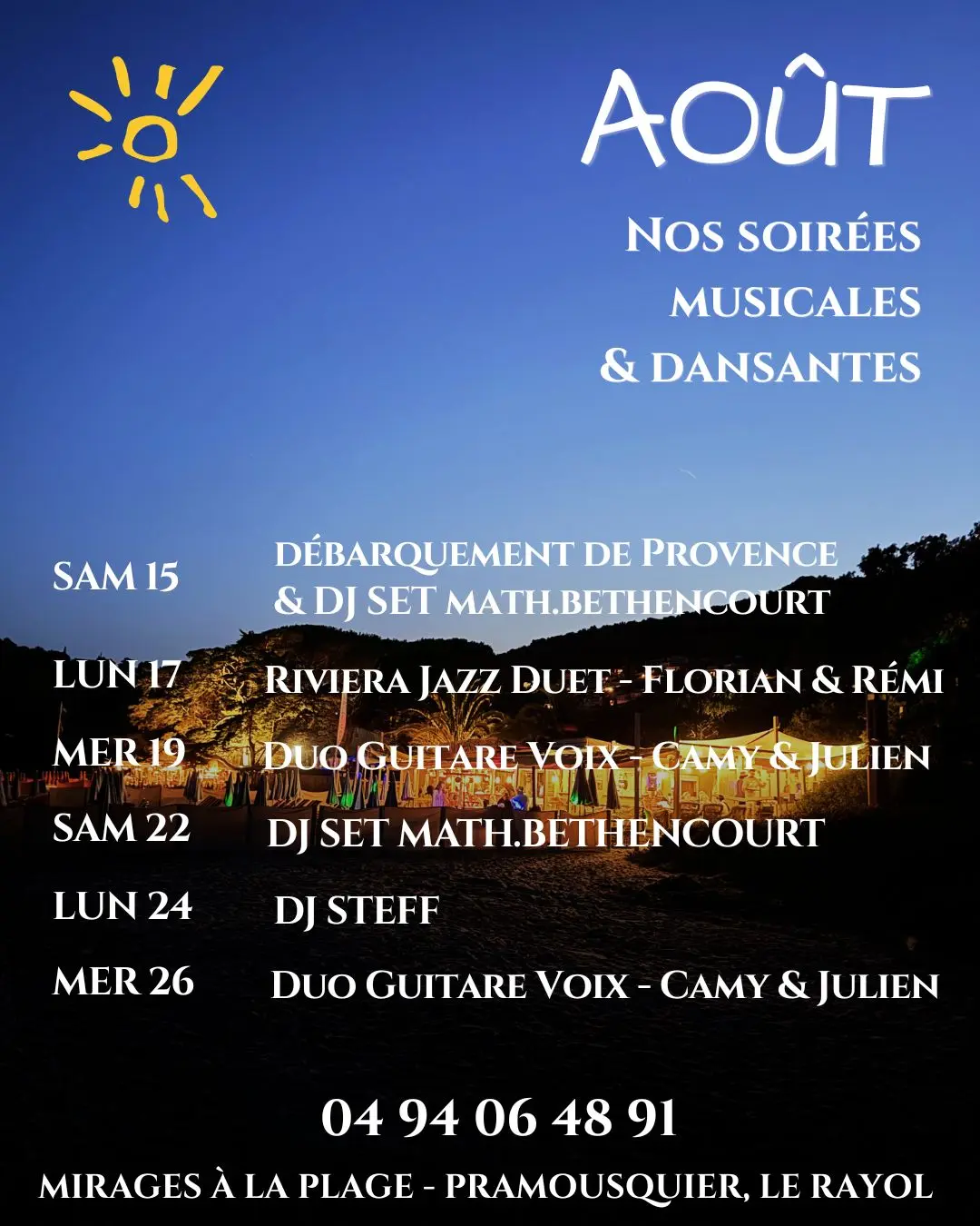 Soirée musicale & dansante