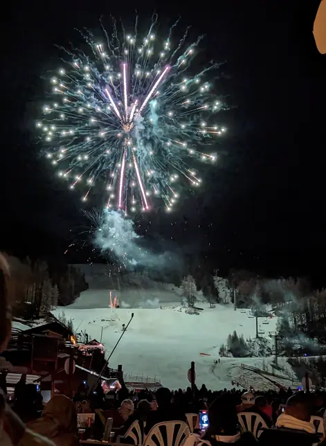 Grand feu d'artifice_Les Orres