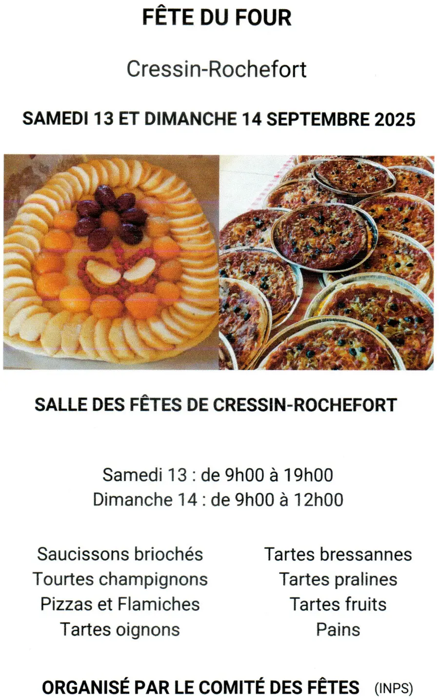 Fête du four à Cressin Rochefort_Cressin-Rochefort
