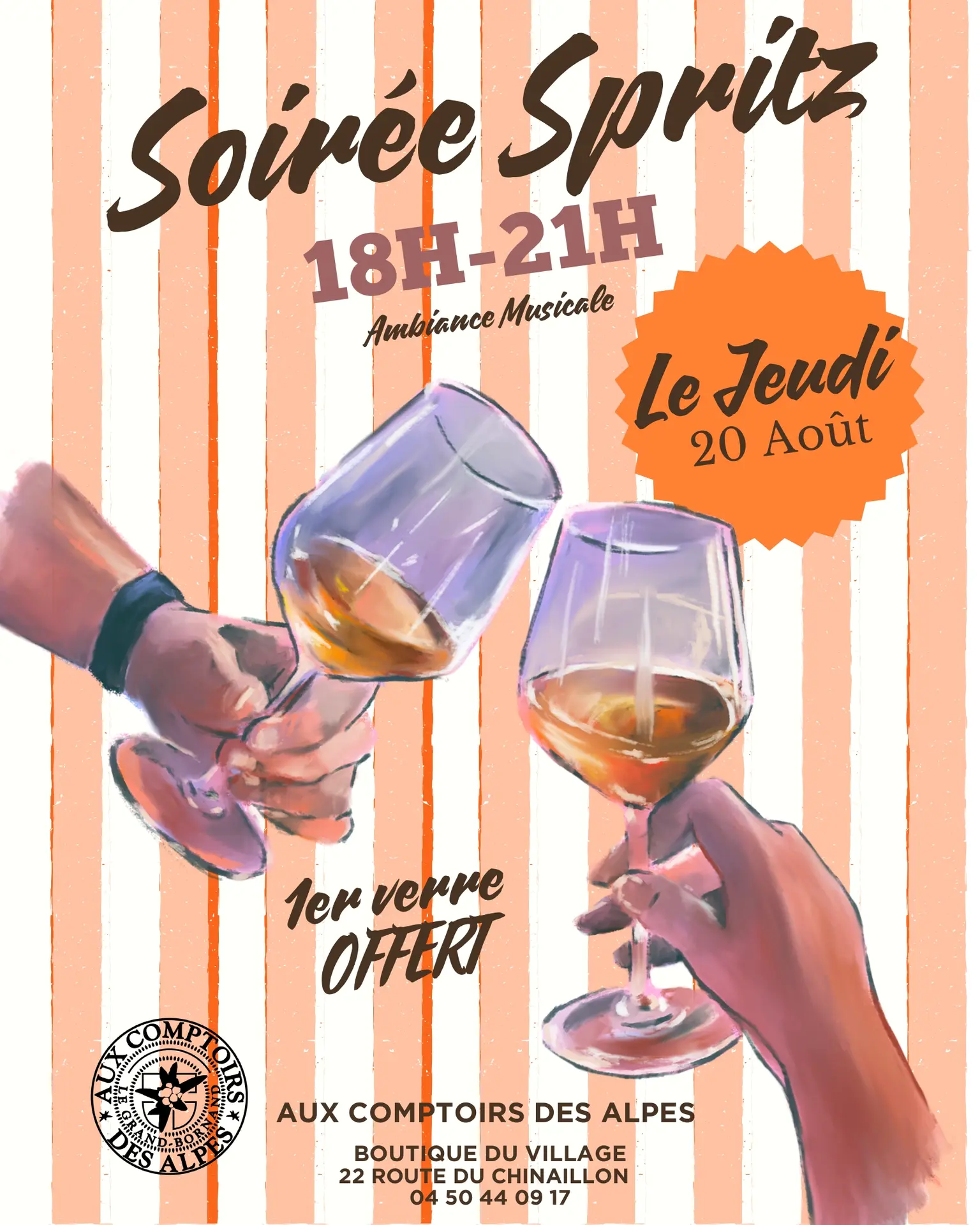 L'Apéro Aux comptoirs des Alpes_Le Grand-Bornand