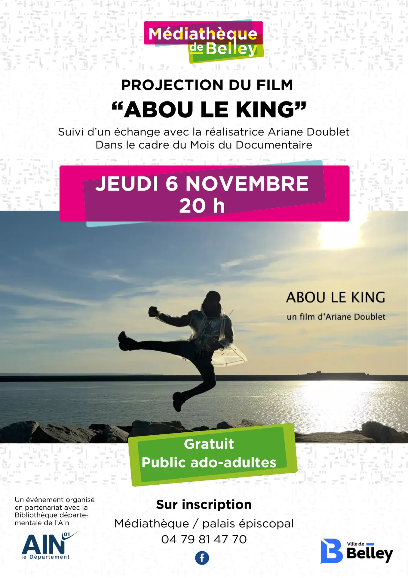 Projection du documentaire Abou le king