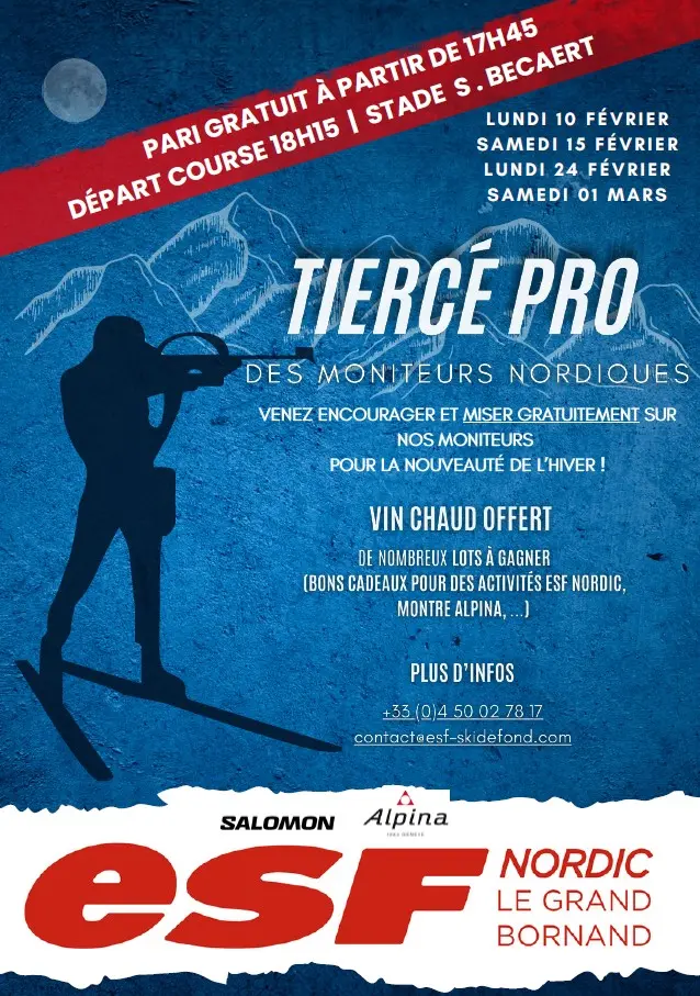 affiche du tiercé pro