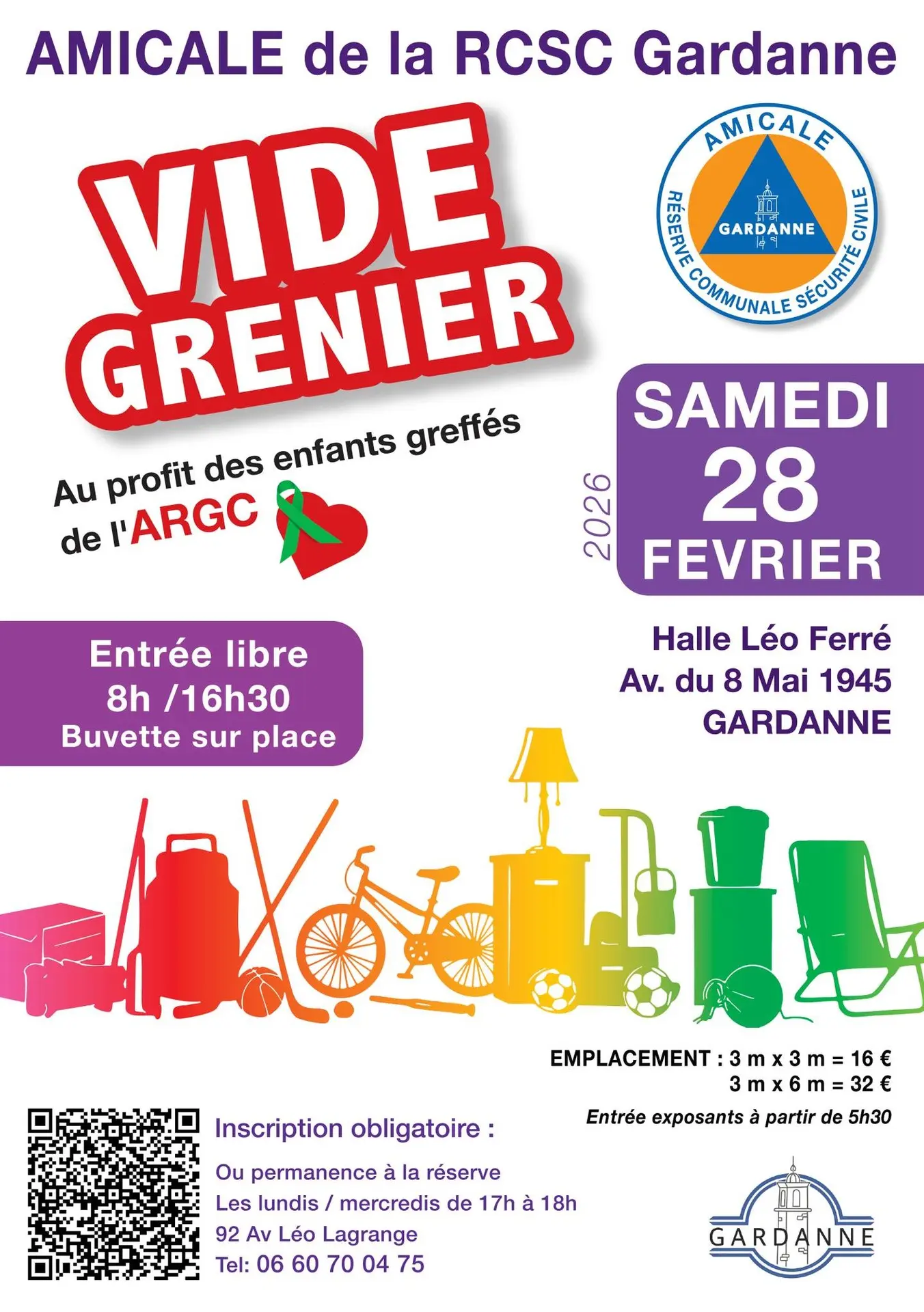 Vide Grenier de l'amicale de la RCSC Gardanne_Gardanne