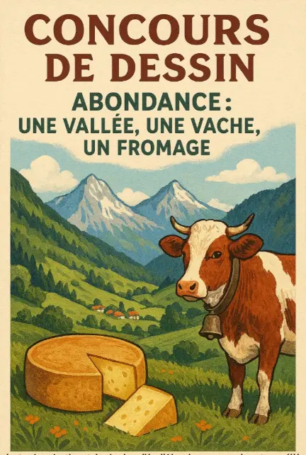 Affiche concours de dessin