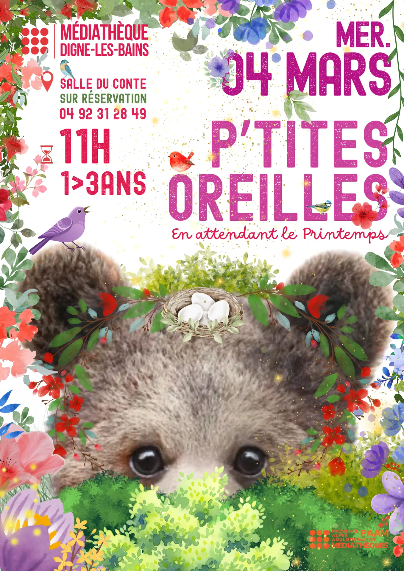 Affiche des P'tites oreilles