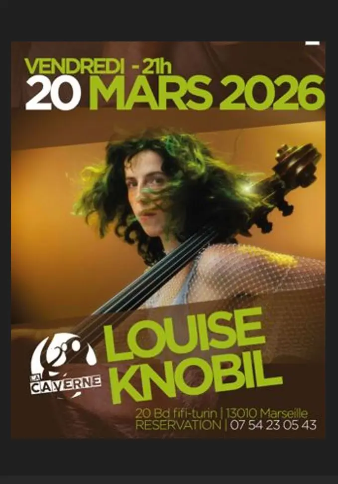 Concert de Louise Knobil à la Caverne Jazz